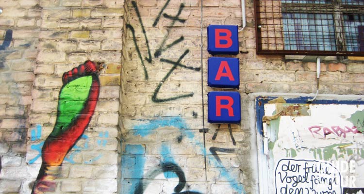 entrata di un pub di Berlino