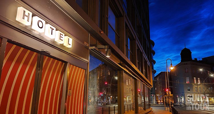 Un hotel dove dormire a Berlino nel quartiere di Mitte.