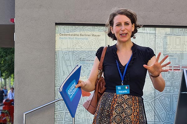 Antonella, guida turistica italiana a Berlino.