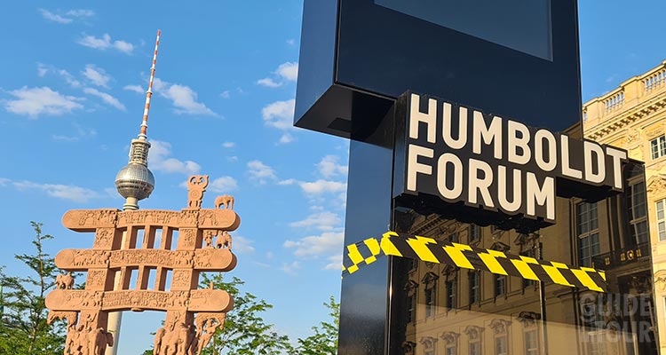 L'ingresso di uno degli ultimi musei di Berlino ad essere stati aperti.